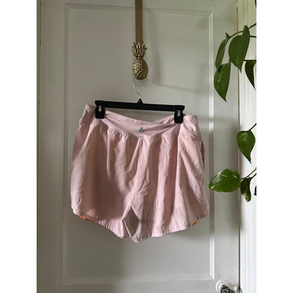 TEK Gear women’s size large orange and pink workout shorts - Picture 8 of 10